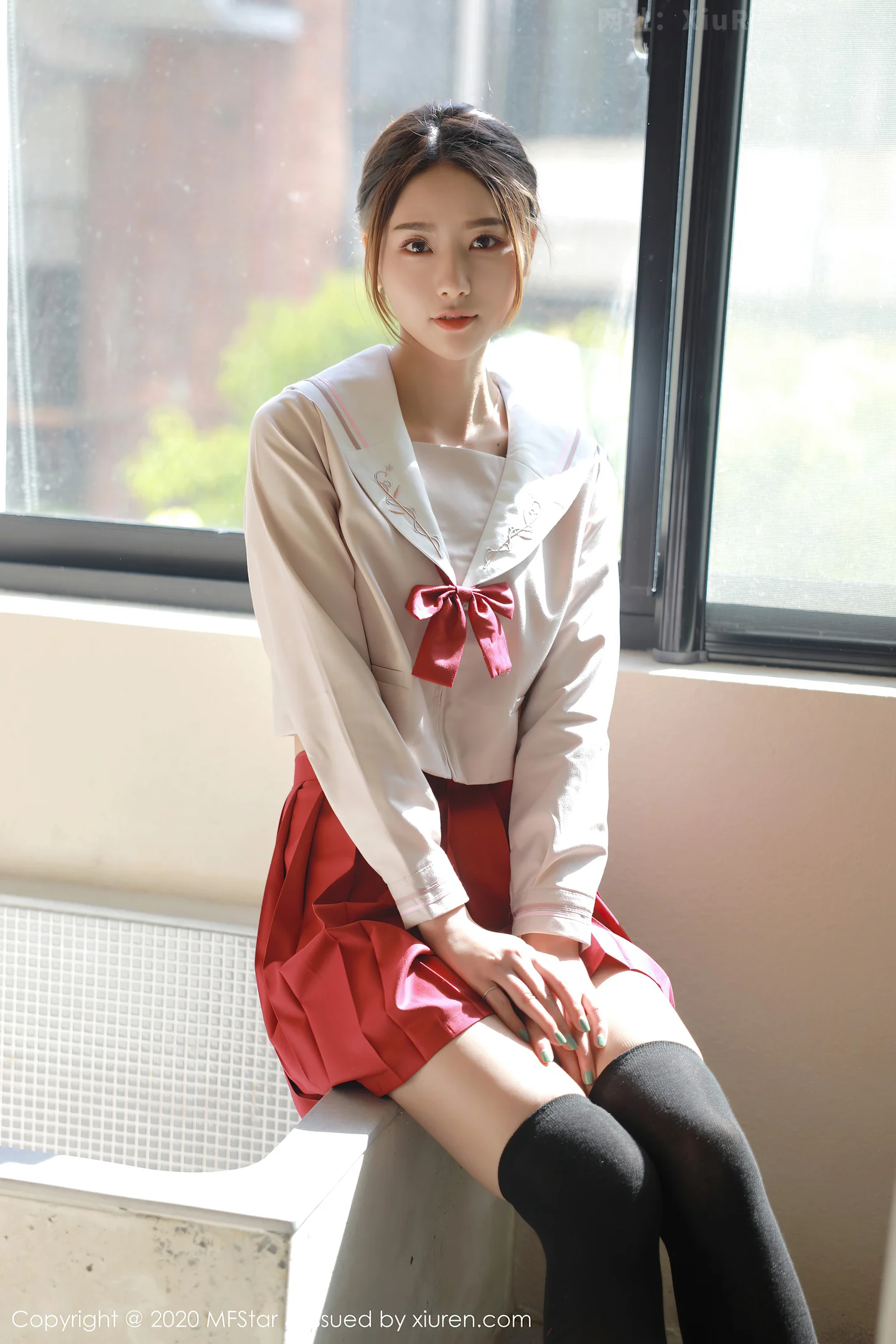 方子萱学院风写真2
